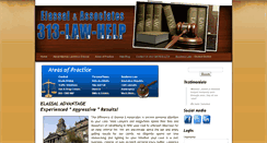 Desktop Screenshot of 313lawhelp.com